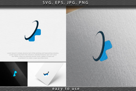 Cross Medical Healthy Logo Design. Vecto