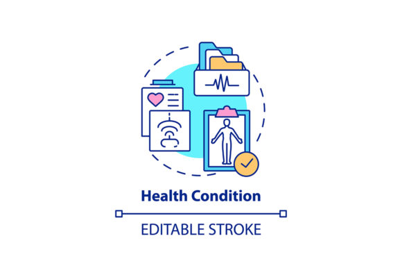 Health Condition Concept Icon Graphics and Icons