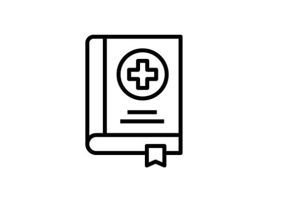 Medical Book Graphics and Icons