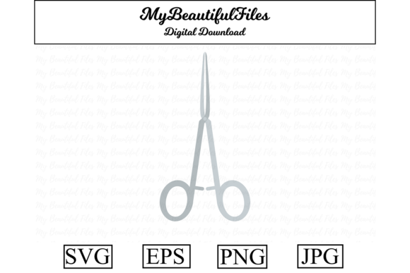 Medical Clamp Clipart Illustration Graphics