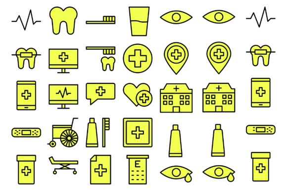 Medical Healthcare Graphics & Icons