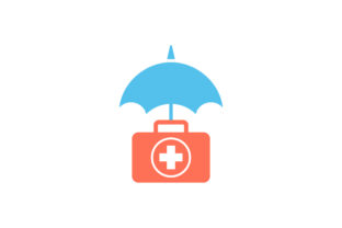 Medical Insurance Flat Icon Vector Graphics