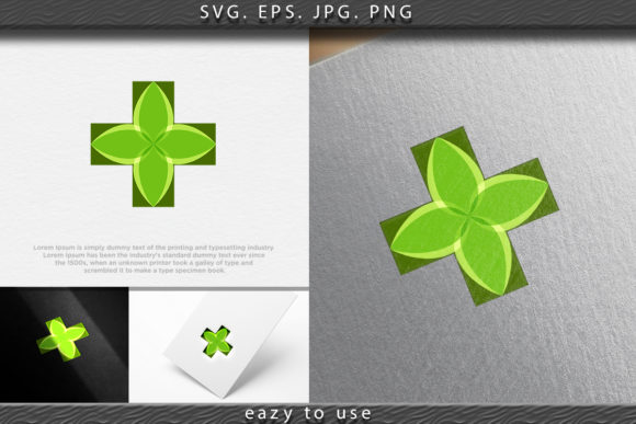 Medical Leaf Logo Ideas. Inspiration Log