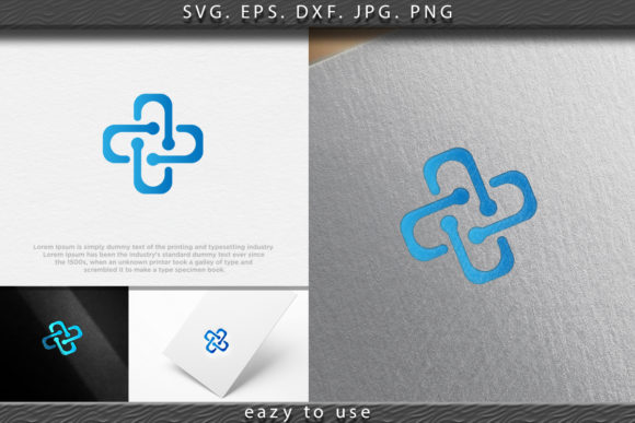 Medical Technology, Healthcare Logo Idea