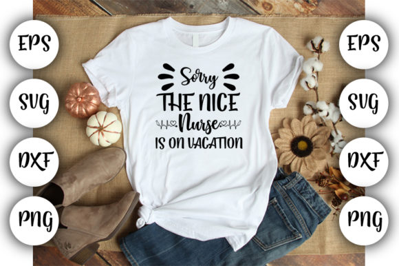 Nice Nurse Graphics for T-Shirt Designs