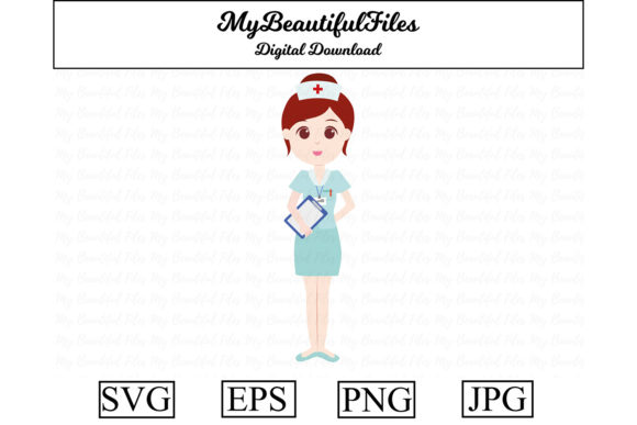 Nurse Cute Clipart: Graphics and Illustrations for Creative Projects