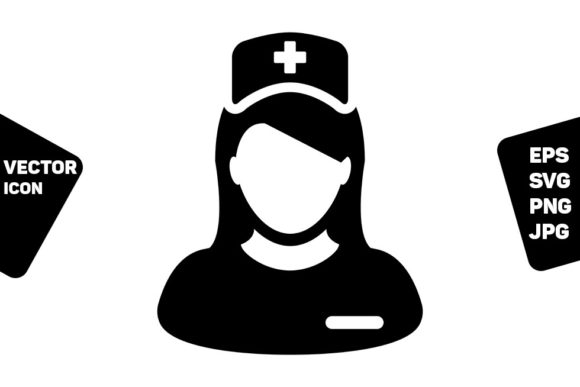 Nursing Icon Vector Female Person Symbol